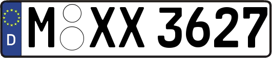 M-XX3627