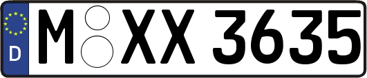 M-XX3635
