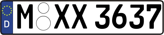 M-XX3637