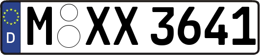 M-XX3641