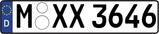 M-XX3646