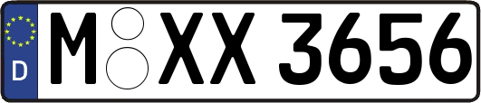 M-XX3656