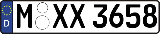 M-XX3658