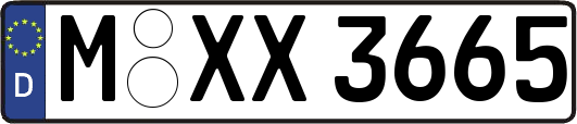 M-XX3665