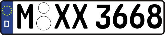 M-XX3668