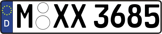 M-XX3685