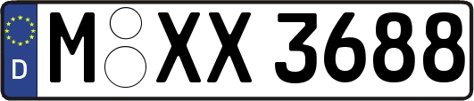 M-XX3688