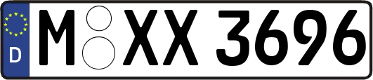 M-XX3696