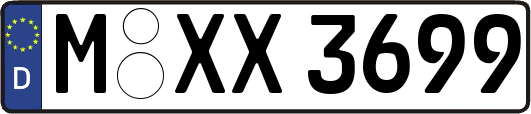 M-XX3699