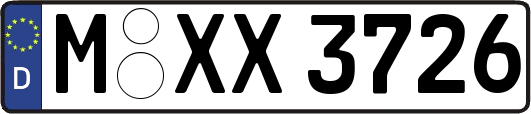 M-XX3726