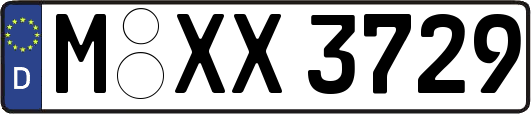 M-XX3729