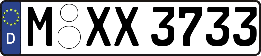M-XX3733