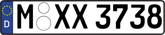 M-XX3738