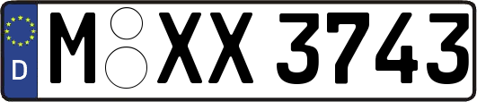 M-XX3743