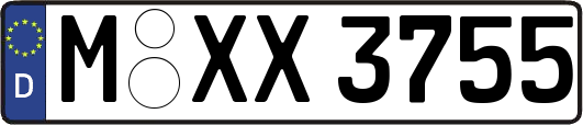 M-XX3755