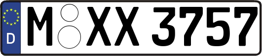 M-XX3757