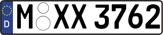 M-XX3762
