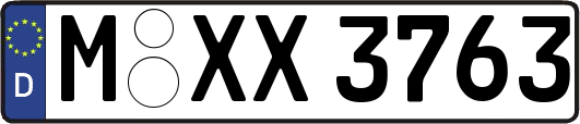 M-XX3763