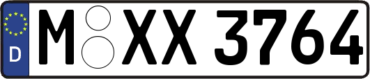 M-XX3764
