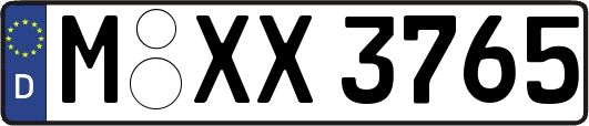 M-XX3765