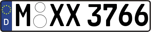 M-XX3766