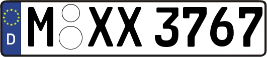 M-XX3767