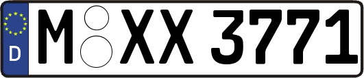 M-XX3771