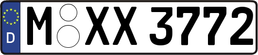 M-XX3772