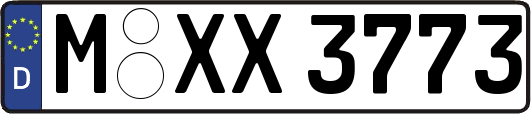 M-XX3773