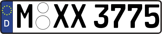 M-XX3775