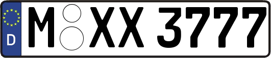 M-XX3777