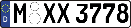 M-XX3778