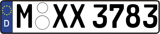 M-XX3783