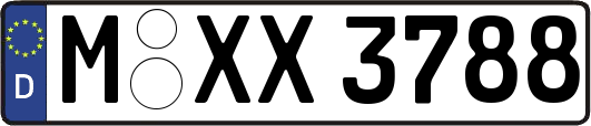 M-XX3788