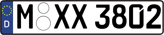M-XX3802
