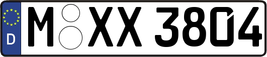 M-XX3804
