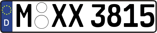 M-XX3815