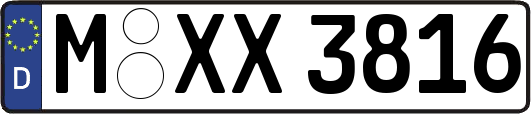 M-XX3816