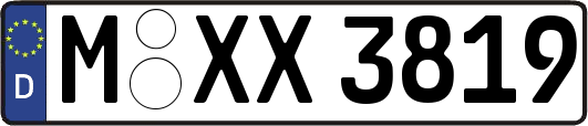 M-XX3819