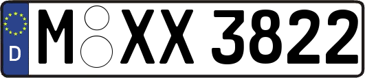 M-XX3822