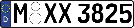 M-XX3825