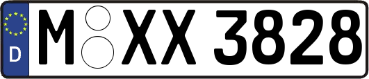 M-XX3828