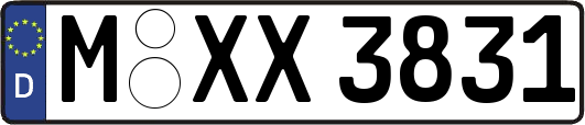 M-XX3831