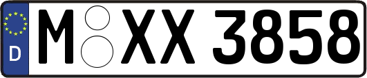 M-XX3858