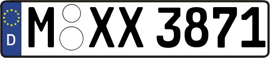 M-XX3871