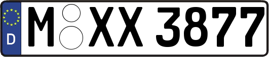 M-XX3877