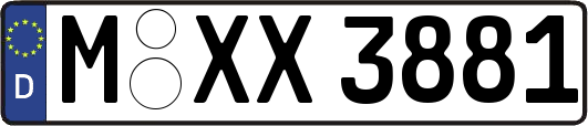 M-XX3881