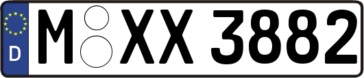 M-XX3882