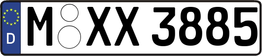 M-XX3885