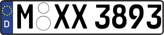 M-XX3893